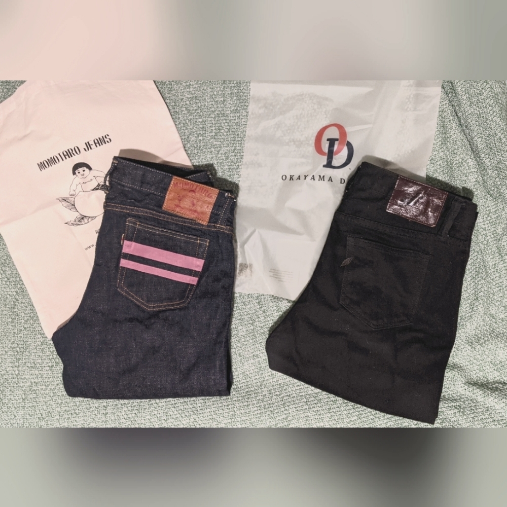 Women's Japanese Denim Bundle, Momotaro 5003SP and Pure Blue Japan 1069-8-BB